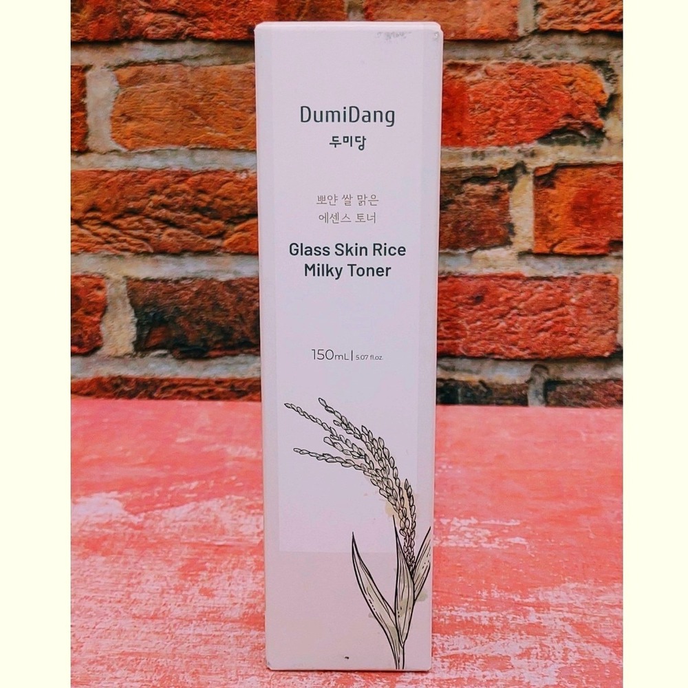 DumiDang Glass Skin Rice Milky Toner Hydrates Nourishes Lasting Supple‎ 150ml